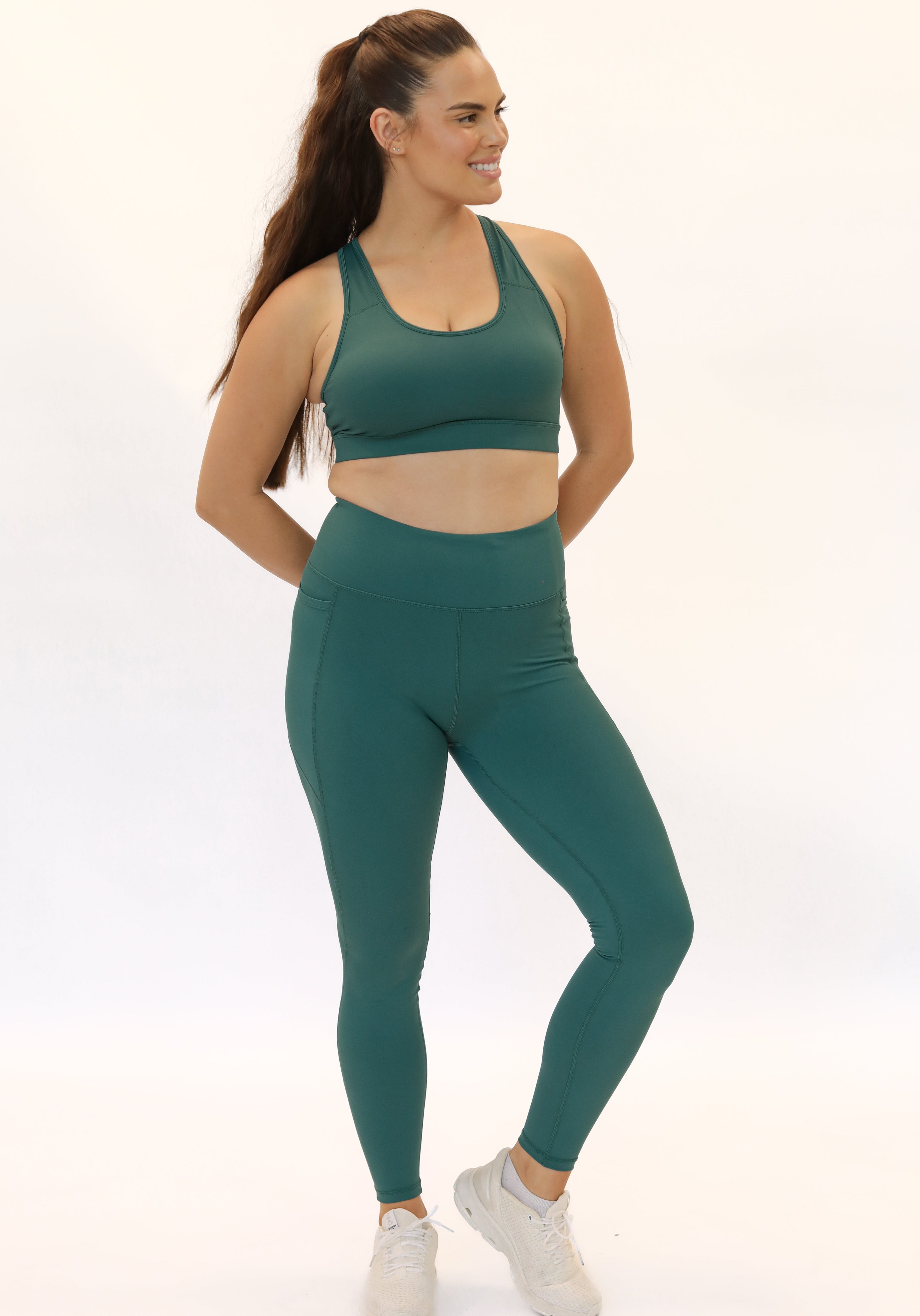 Lux Baseline Leggings (26 in.) - Verde