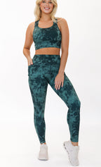 Boost Leggings (26 in. inseam) - Verde Tie Dye