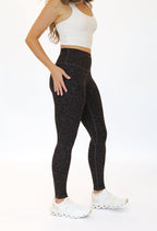 Skin Salutation Leggings - Cocoa Leopard