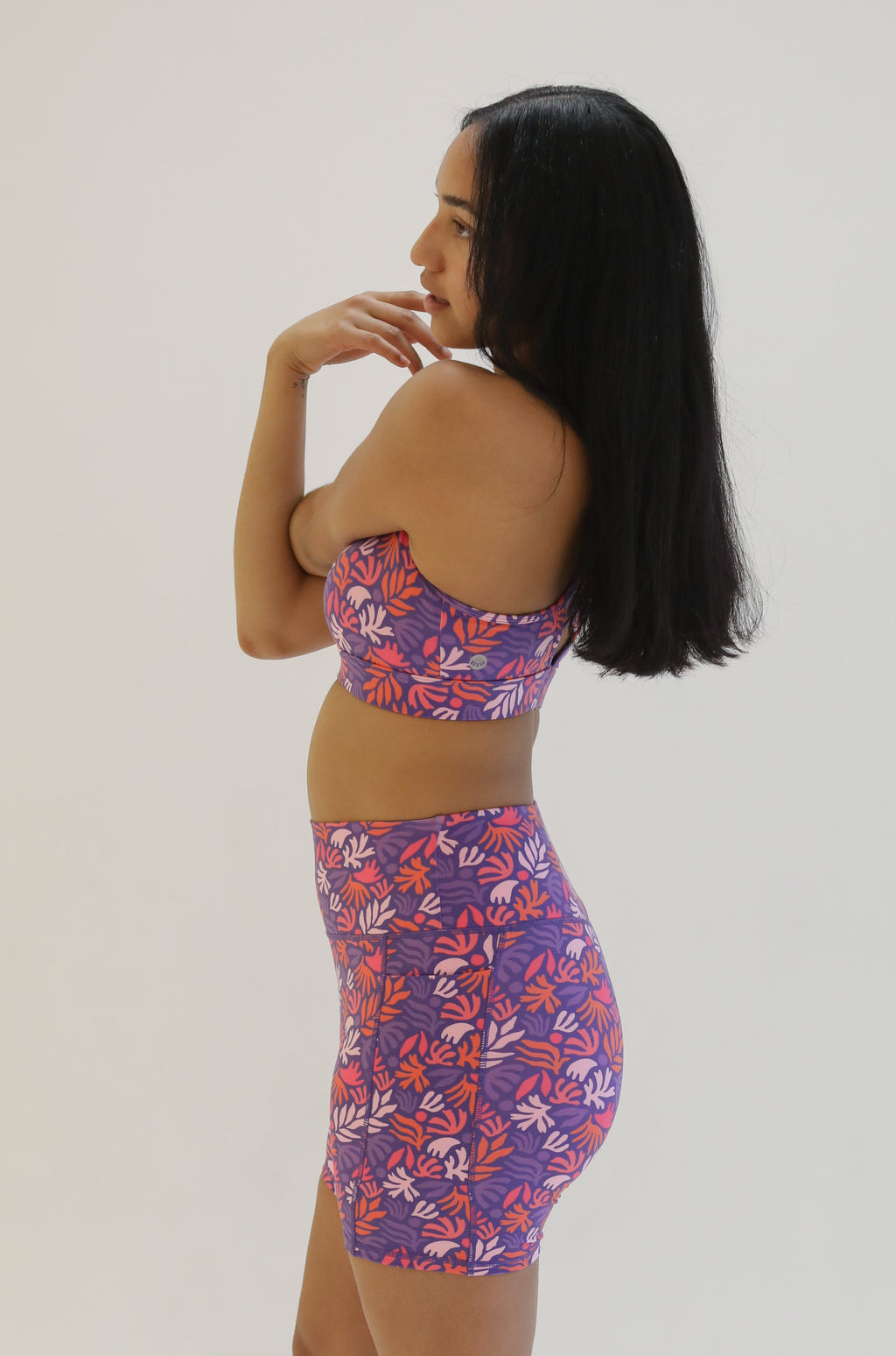 Skin Glide Shorts (6 in. inseam) - Spring Muse