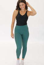 Dynamic Chakra Tank (Mid-Length) - Heathered Black