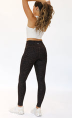 Skin Salutation Leggings - Cocoa Leopard