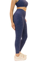 7/8 Dynamic Chakra Leggings (24 in. inseam) - Heather Dusk