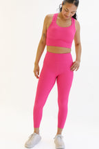 Lux Baseline 7/8 Leggings (23 in.) - Punch