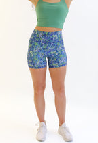 Lux High Waisted Rio Shorts (Multi-Lengths) - Flourish