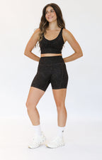 Skin Glide Shorts (6 in. inseam) - Cocoa Leopard