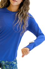 Sunny Days UPF Long Sleeve - Cobalt