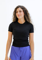 Tempo Short Sleeve (Full-Length) - Black