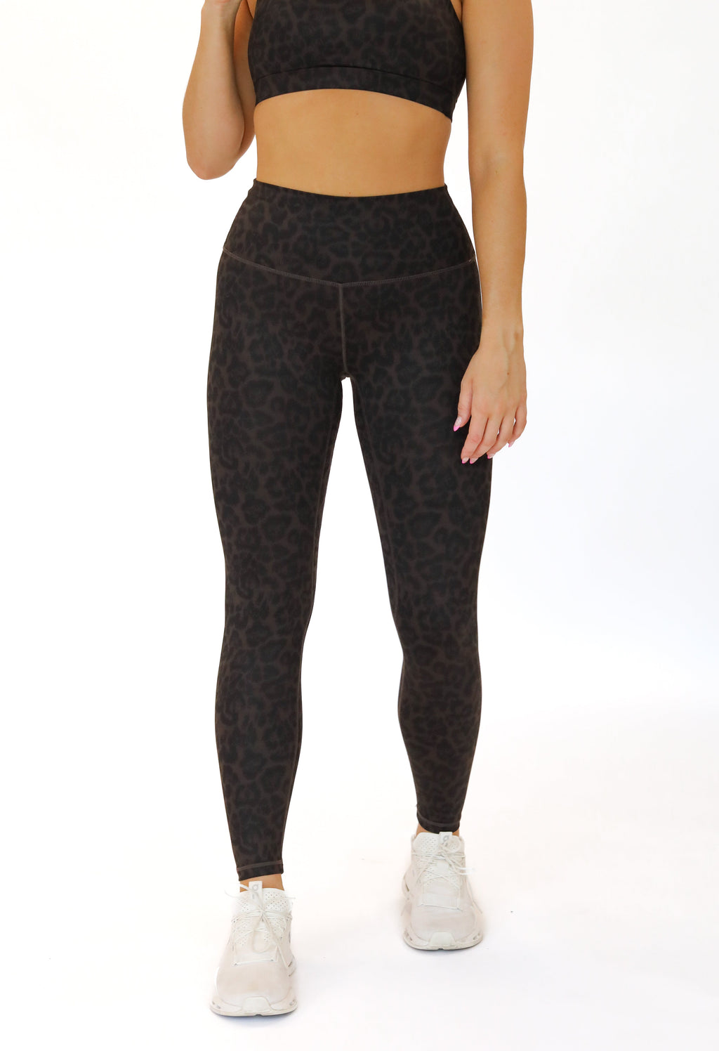 Skin Salutation Leggings - Cocoa Leopard