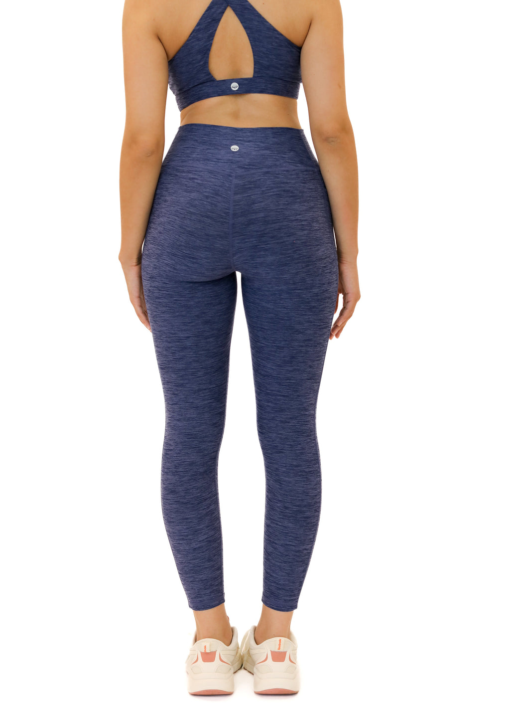 7/8 Dynamic Chakra Leggings (24 in. inseam) - Heather Dusk