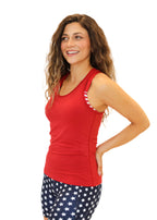 Essential Seamless Tank - Cherry