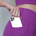 Ribbed Shakti Leggings - Berry - S ONLY - FINAL SALE