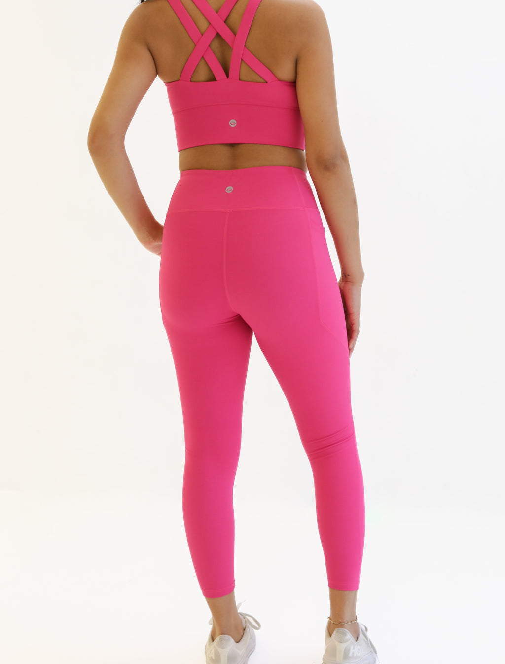 Lux Baseline 7/8 Leggings (23 in.) - Punch