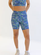 Lux High Waisted Rio Shorts (Multi-Lengths) - Flourish