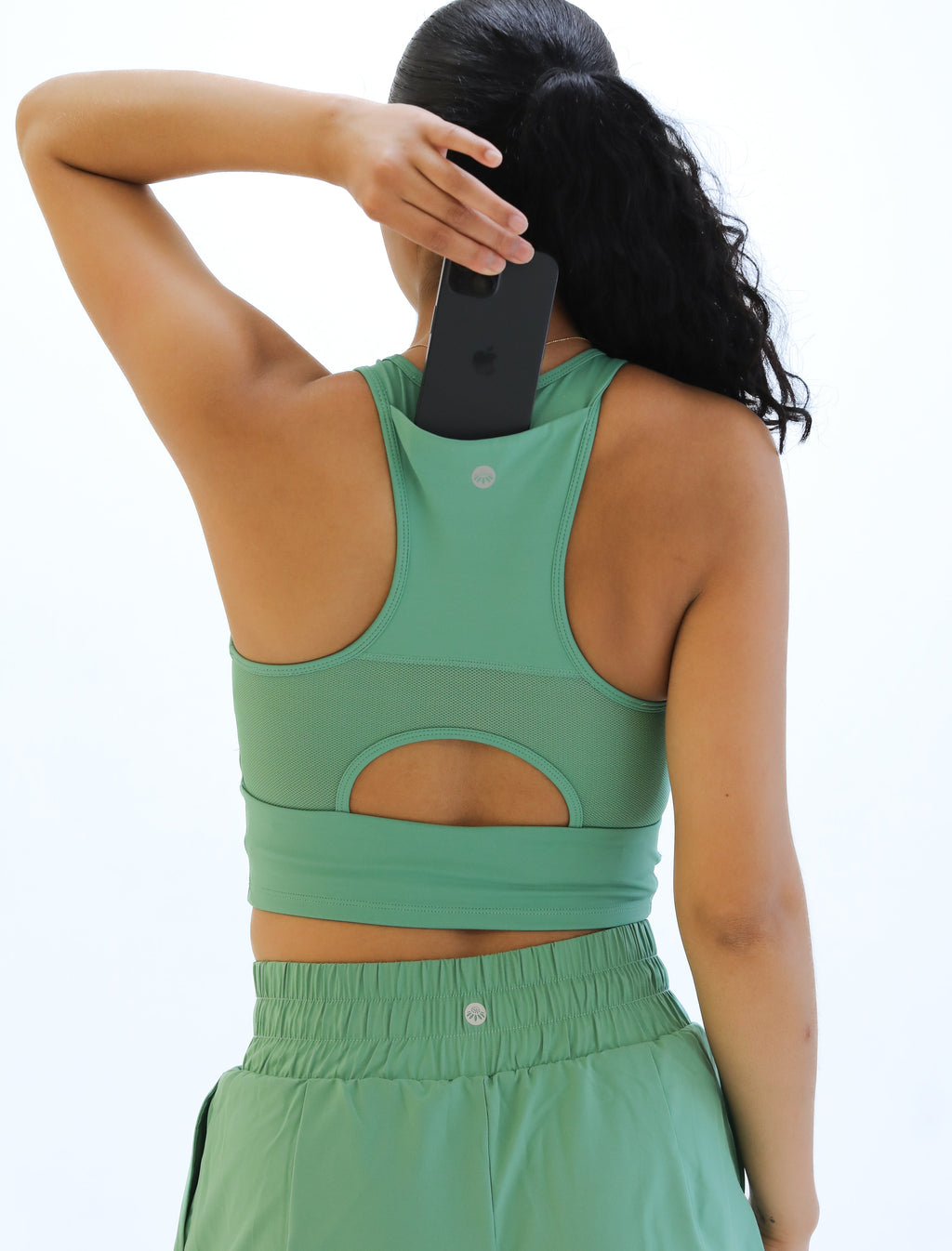 Malibu Crop Top  - Pistachio