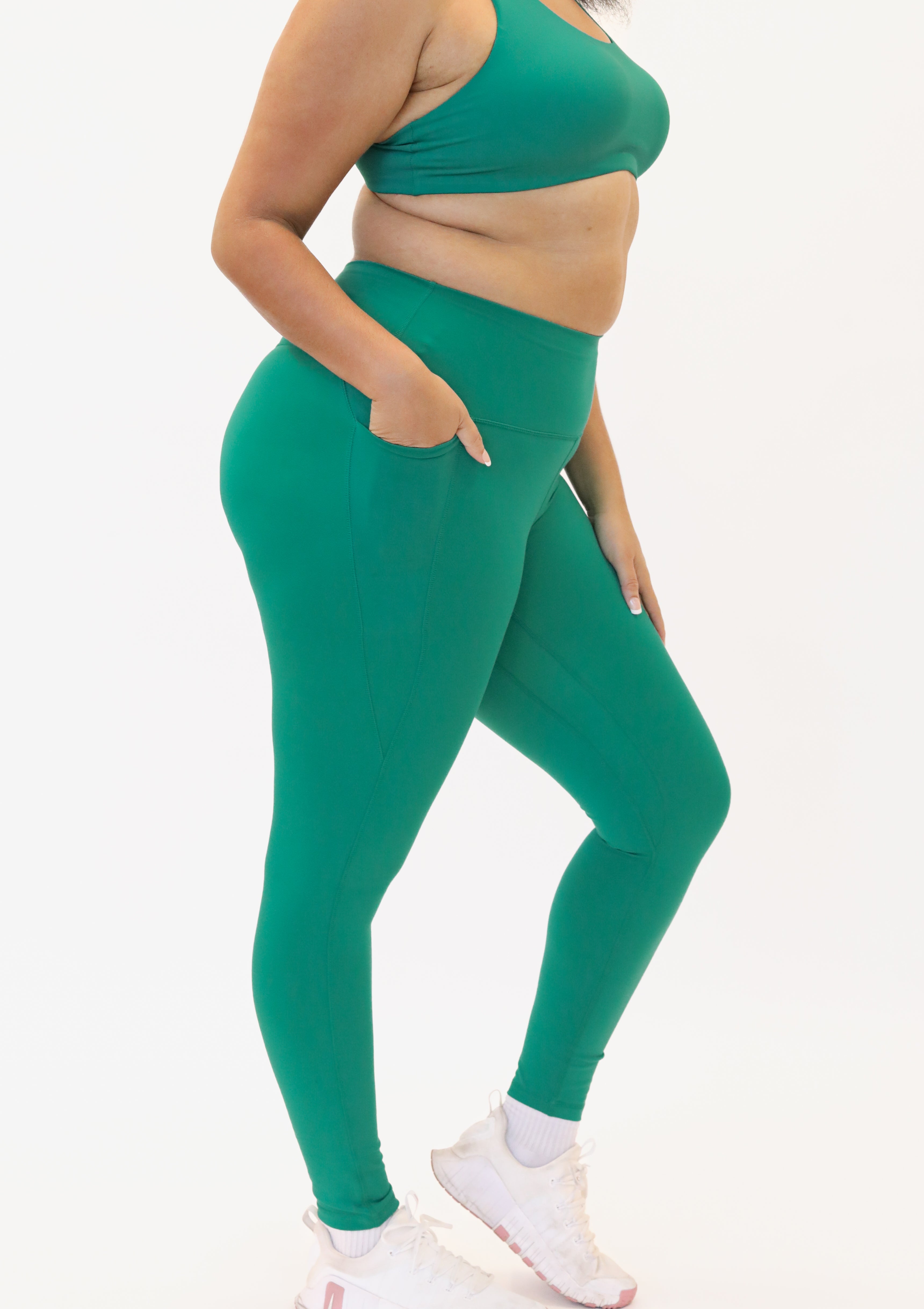Shakti Leggings (27 in. inseam) - Viridian