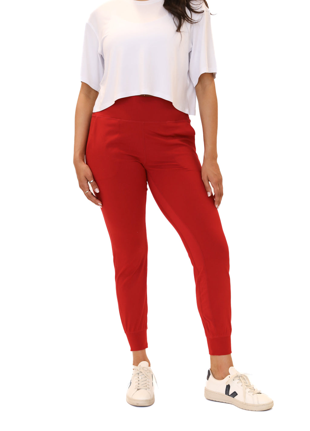 Studio Skin Joggers - Cherry