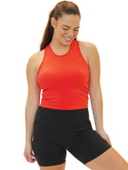 Vinyasa Crop Top - Poppy