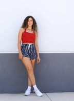 Madeline Shorts - Navy Stars