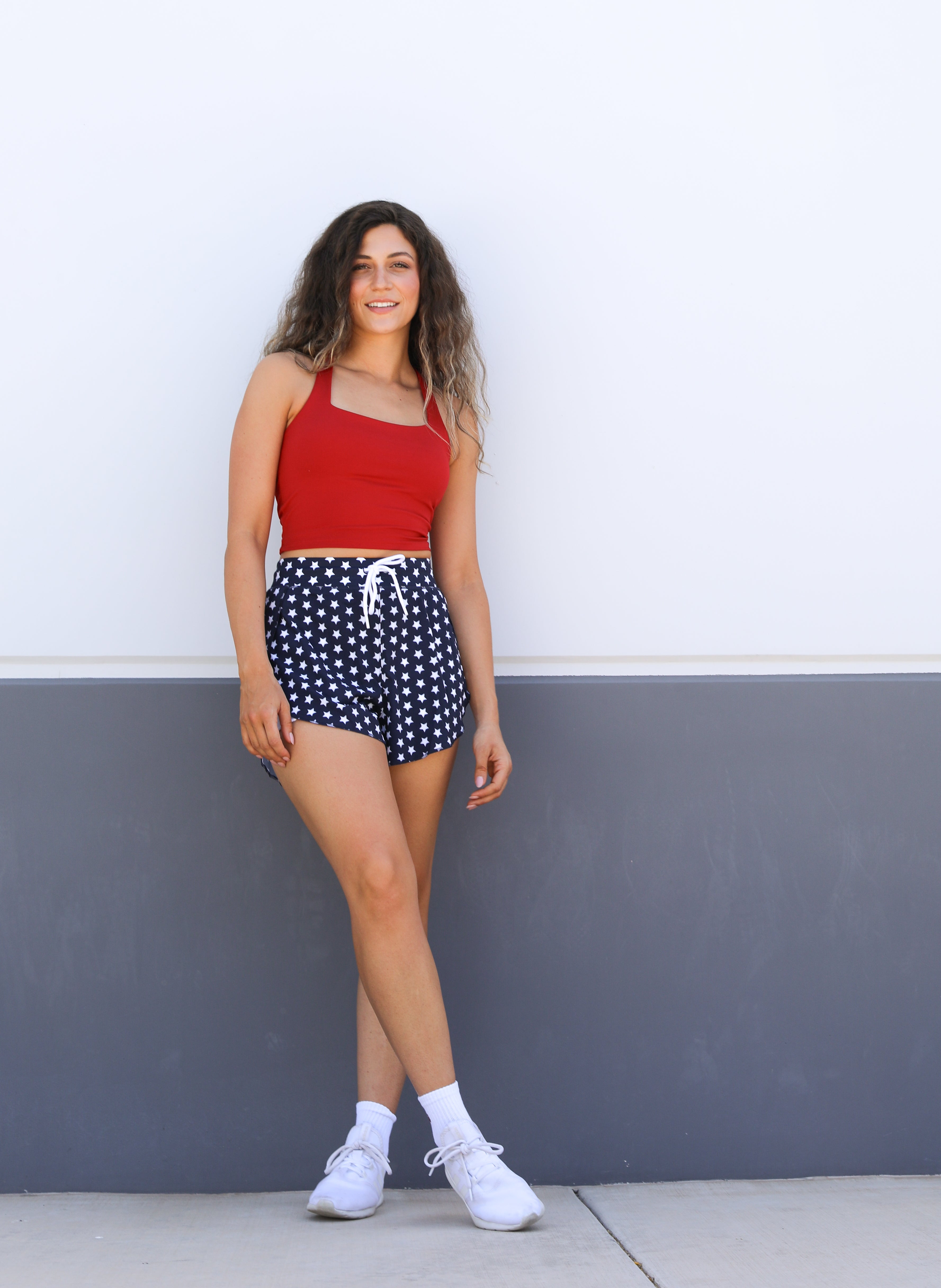 Madeline Shorts - Navy Stars