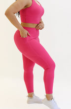 Lux Baseline 7/8 Leggings (23 in.) - Punch