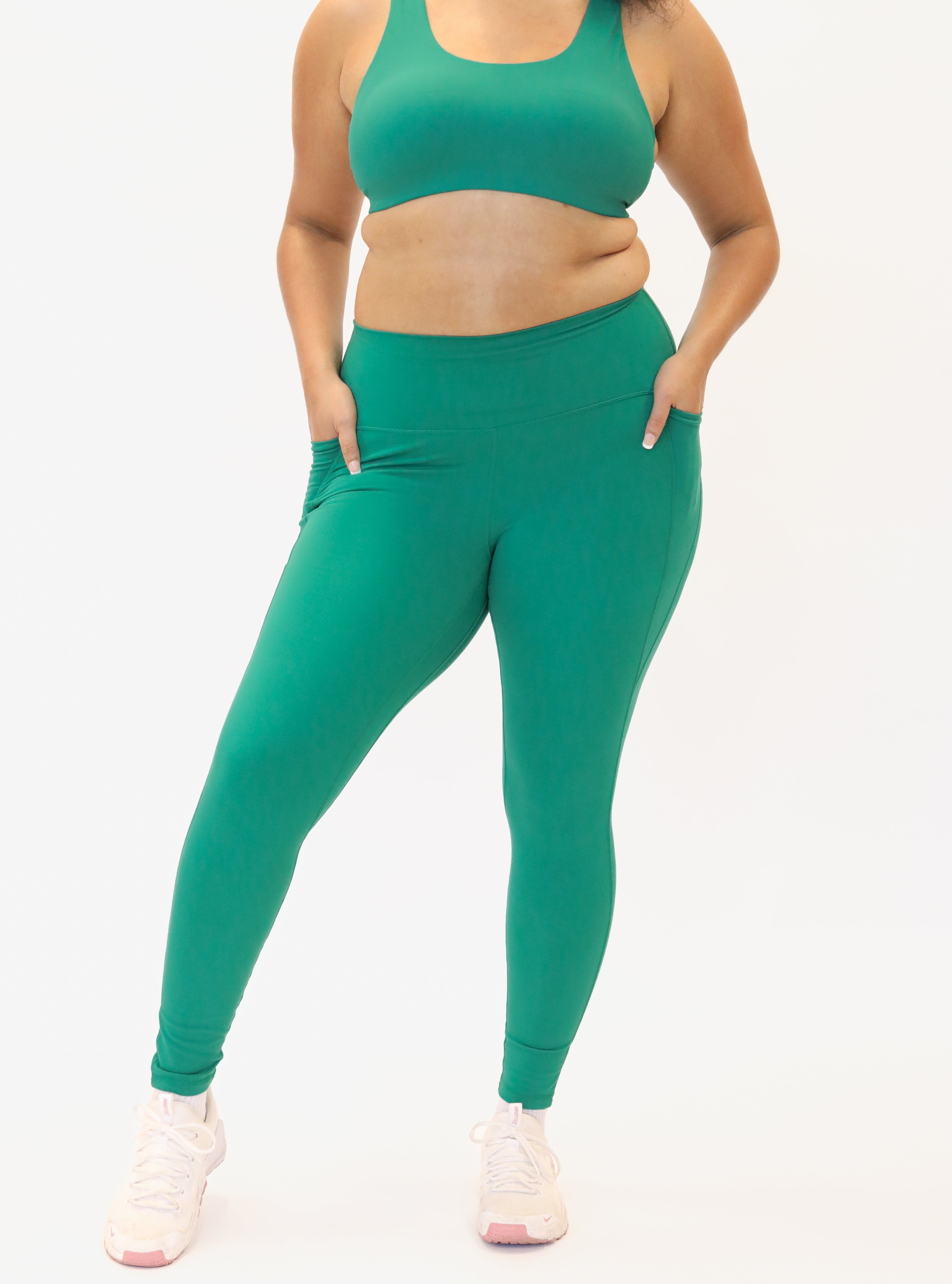 Shakti Leggings (27 in. inseam) - Viridian