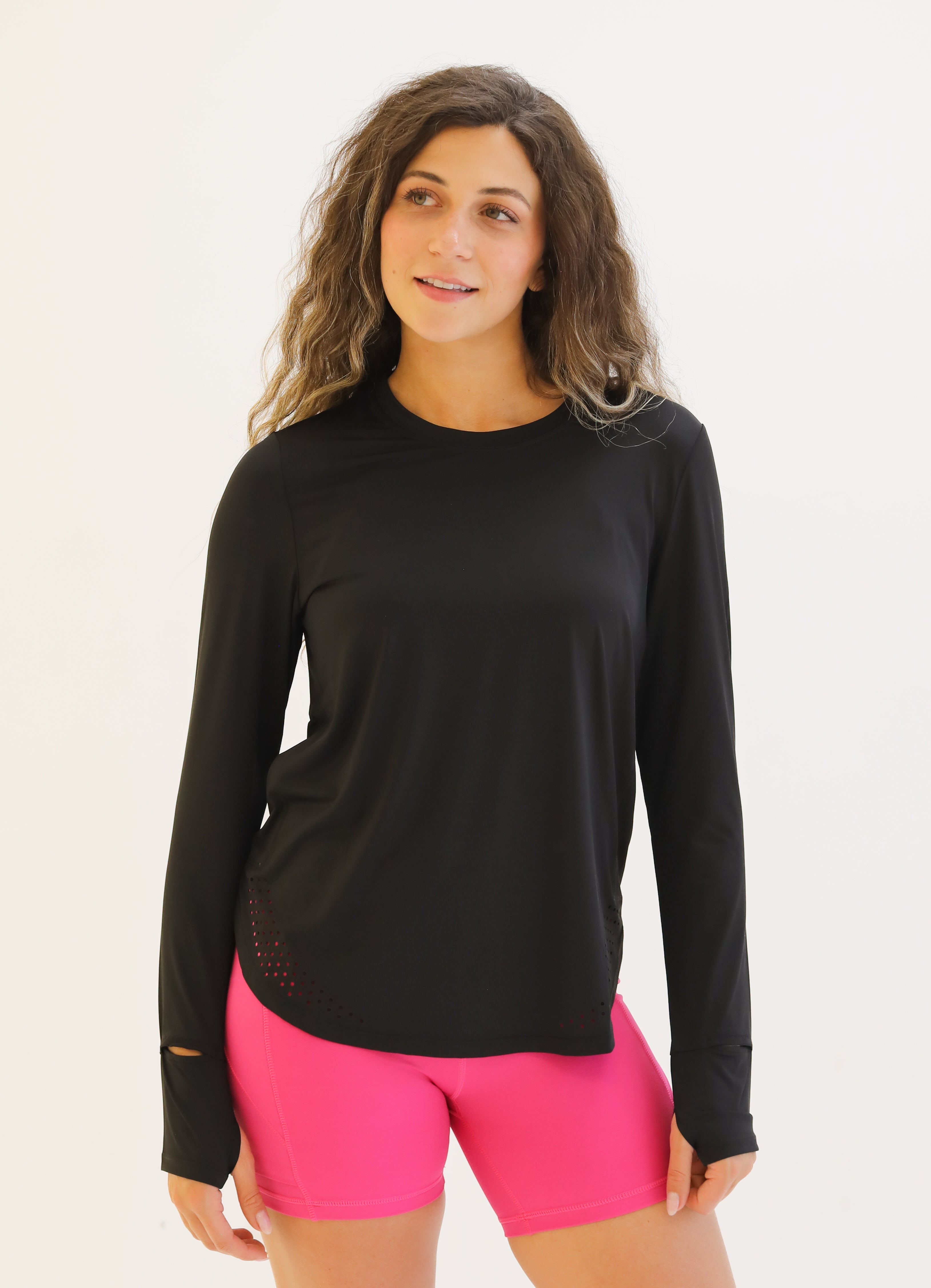 Sunny Days UPF Long Sleeve - Black