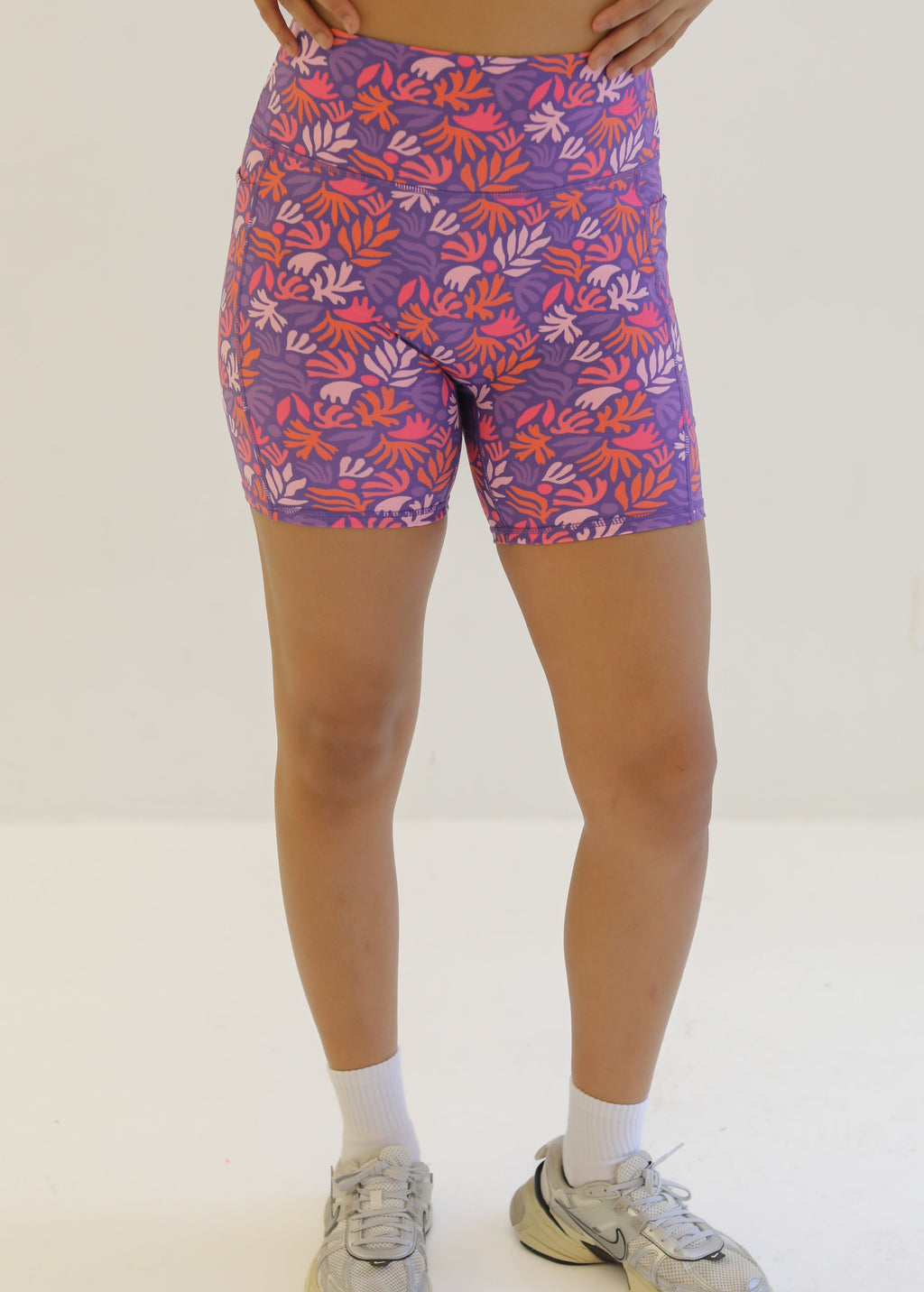 Skin Glide Shorts (6 in. inseam) - Spring Muse