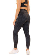 Lux Baseline 7/8 Leggings (23 in.) - Onyx Tie Dye