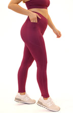 Lux Baseline Leggings (26 in.) - Boysenberry