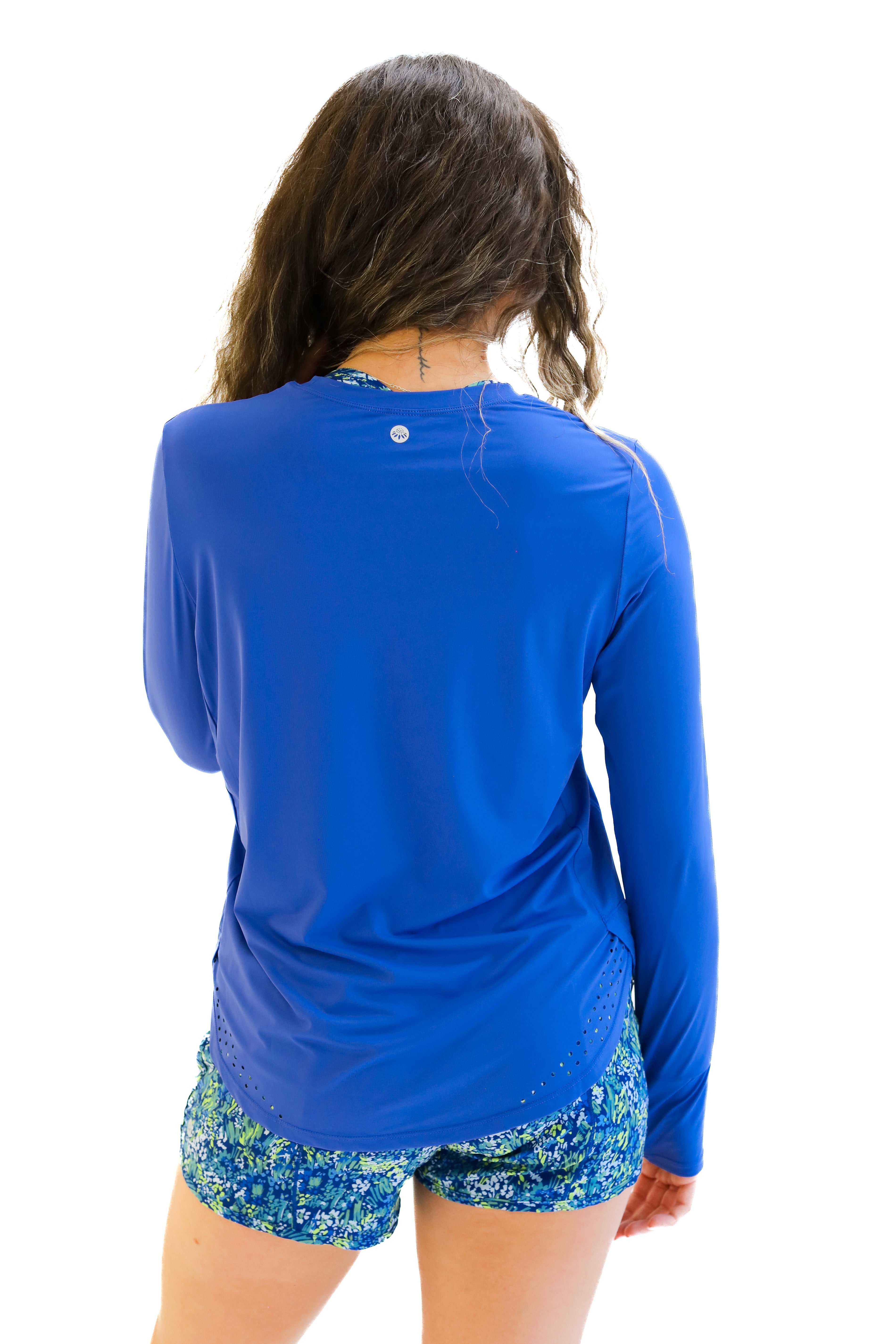 Sunny Days UPF Long Sleeve - Cobalt