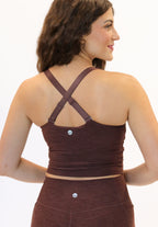 Dynamic Chakra Tank (Mid-Length) - Heathered Fossil
