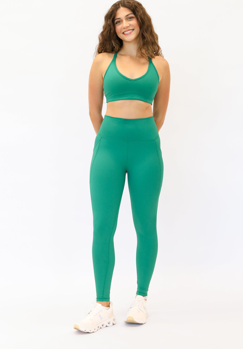 Lux Pace Leggings (26 in.) - Viridian