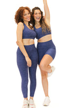 7/8 Dynamic Chakra Leggings (24 in. inseam) - Heather Dusk