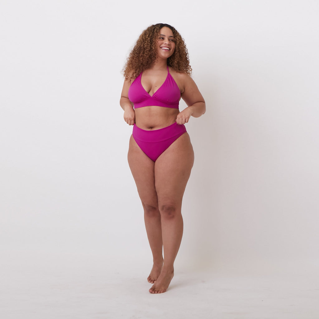 Luna Bikini Bottoms - Magenta - XL ONLY - FINAL SALE