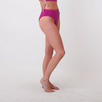 Mirage Bikini Bottoms - Ribbed Magenta - FINAL SALE