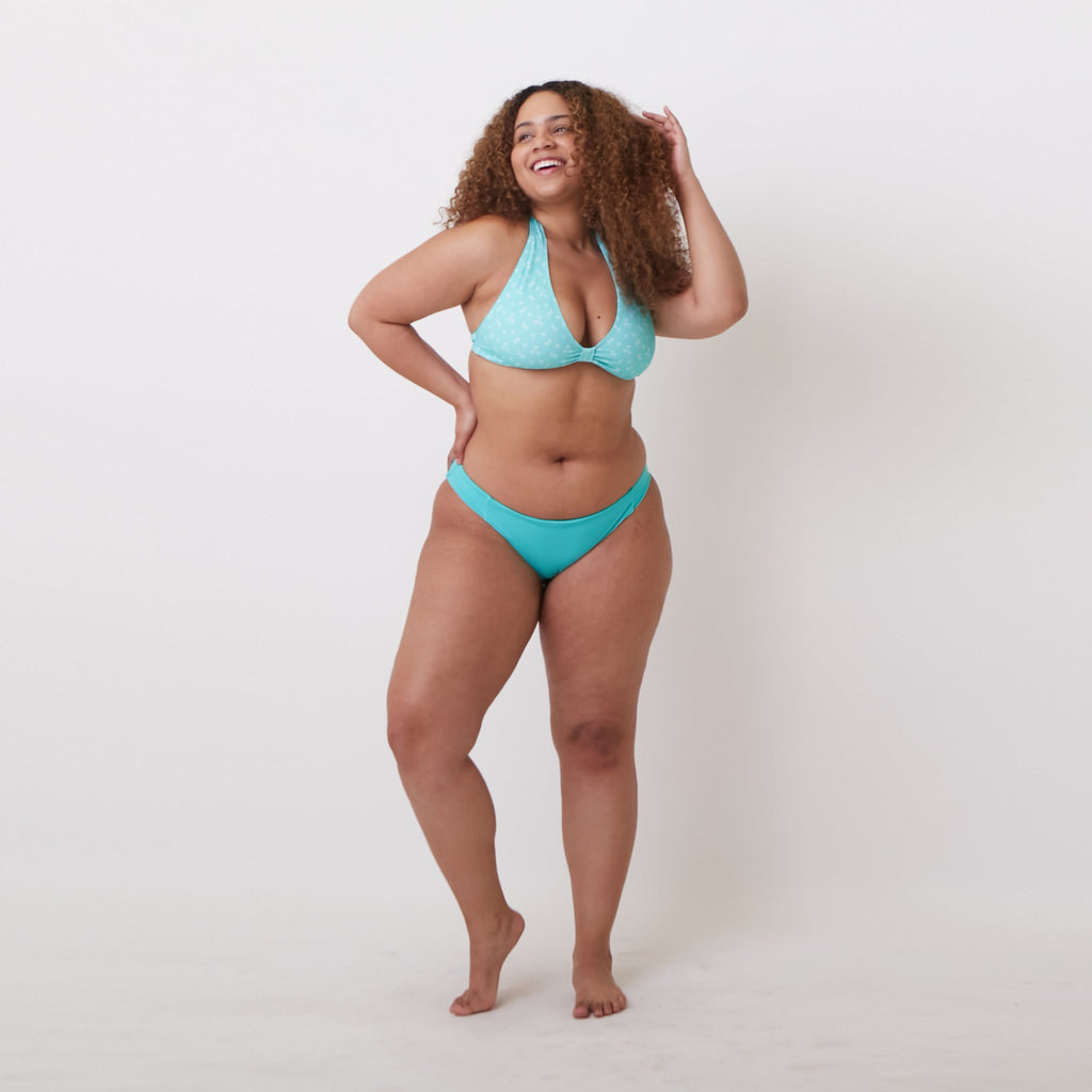Tucson Bikini Bottoms - Turquoise - FINAL SALE