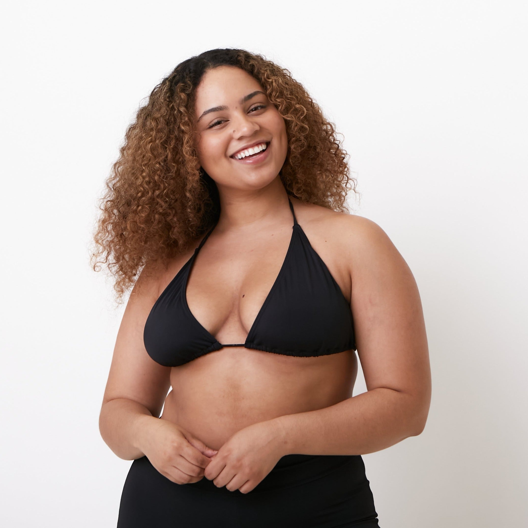 Kate Bikini Top - Black - FINAL SALE