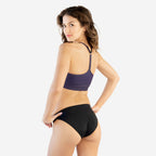 Mia Bikini Top - Navy Polka Dot - L & XL ONLY - FINAL SALE