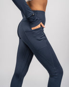 Thermal Warm Leggings - Navy