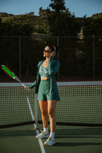 Lux Court Short (Multi-Lengths) - Verde