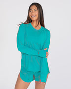 Sunny Days UPF Long Sleeve - Lagoon - XS & XXL ONLY - FINAL SALE