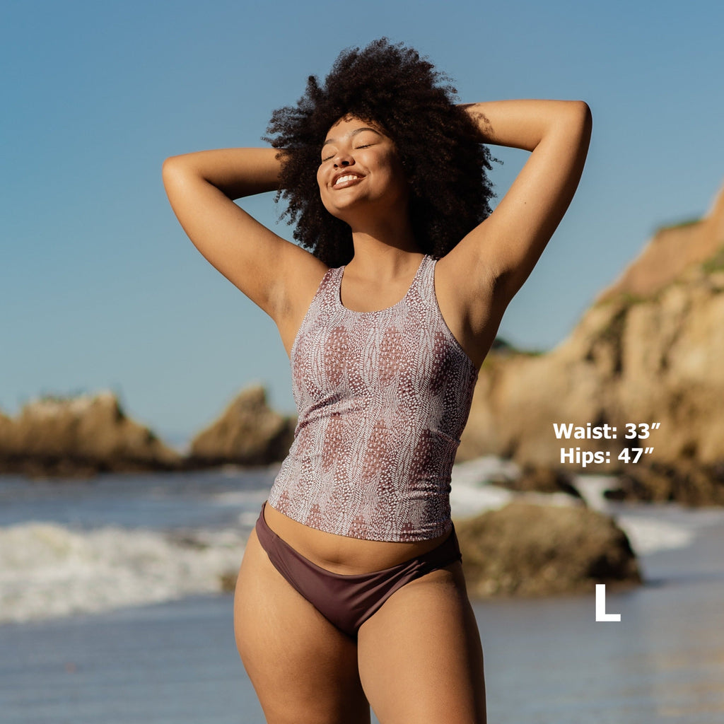 Tucson Bikini Bottoms - Chocolate - S & M ONLY - FINAL SALE