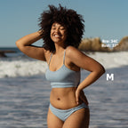 Mia Bikini Top - Steel Blue - XL ONLY - FINAL SALE