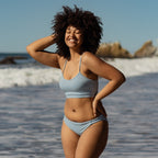 Tucson Bikini Bottoms - Steel Blue - FINAL SALE - S & M ONLY