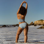 Mia Bikini Top - Steel Blue - XL ONLY - FINAL SALE