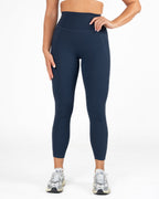 Unity Ribbed Leggings - Navy