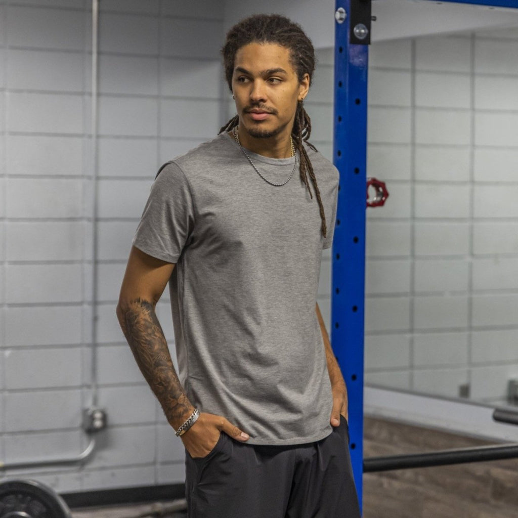 All Day Tee - Heathered Gray - XXL ONLY - FINAL SALE