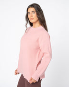 Aspen Sweater - Powder Pink - FINAL SALE