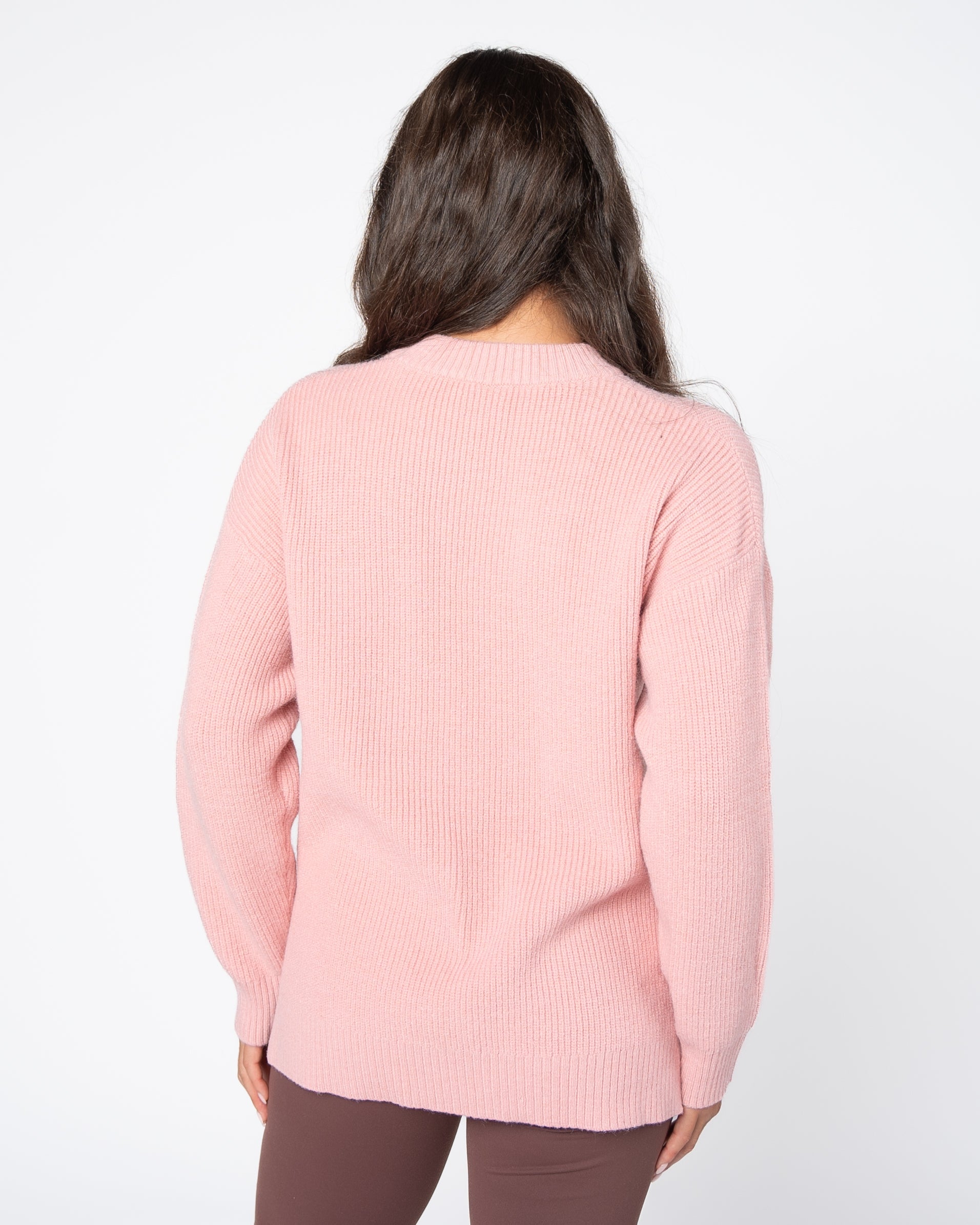 Aspen Sweater - Powder Pink - FINAL SALE